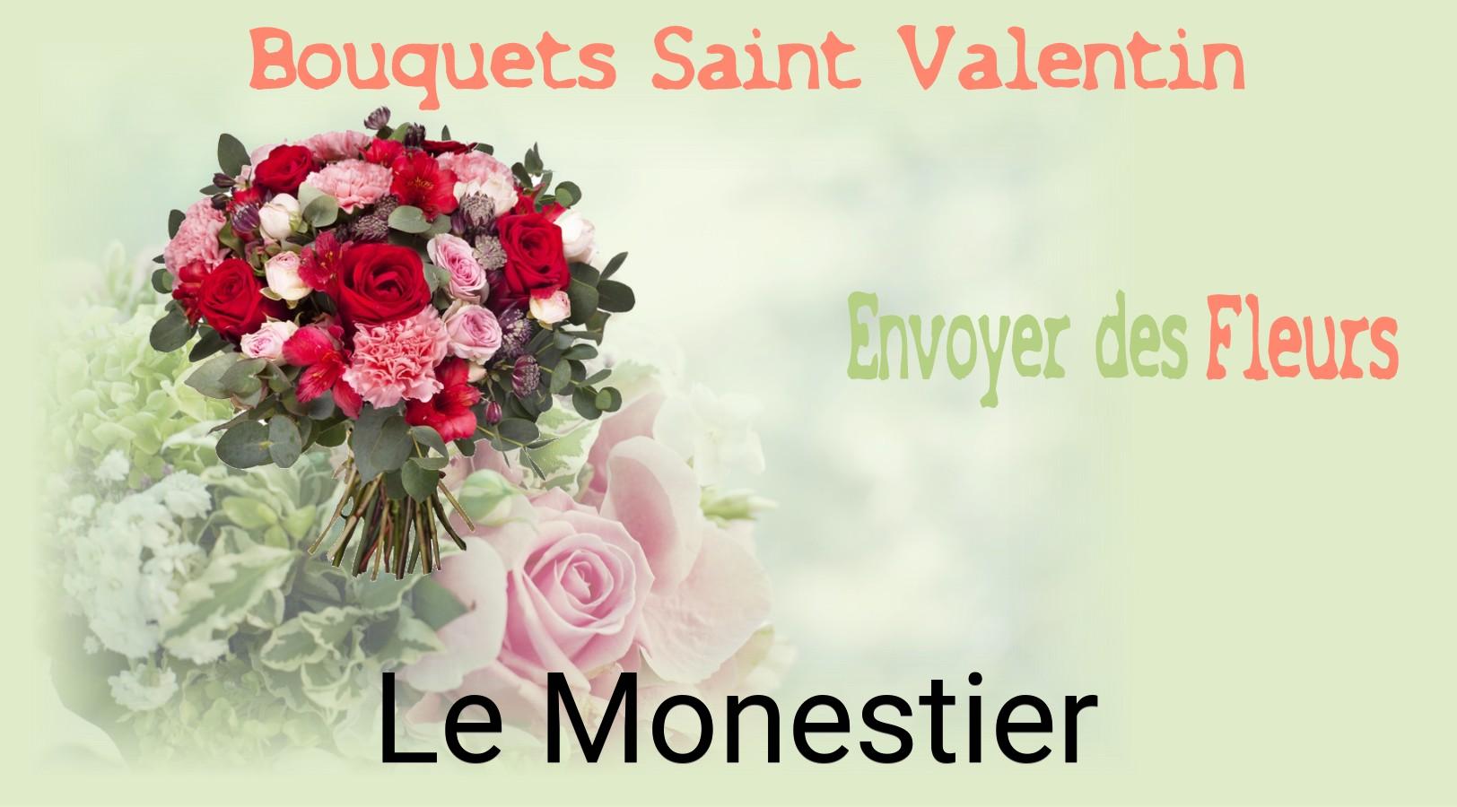 Roses de Saint-Valentin livrées à Le Monestier